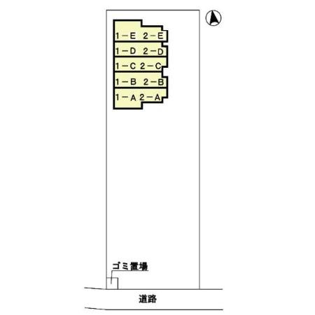 【区画図】 | グリーンテラス都北