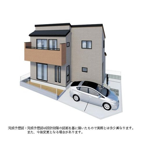 【Livele Garden.S】小平市学園西町３丁目の完成予想図|JR武蔵野線「新小平」歩10分
