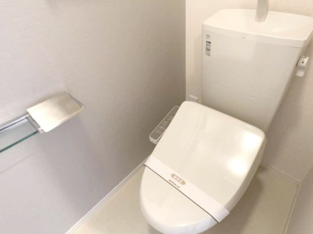 abcdマンション綾園のトイレ|清潔感のあるトイレです