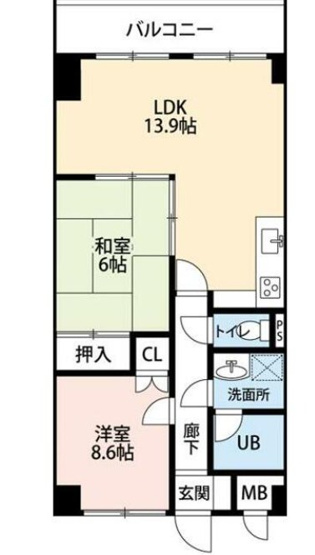 【間取り】 | ヒルサイドクラタ | 使いやすい間取りです！