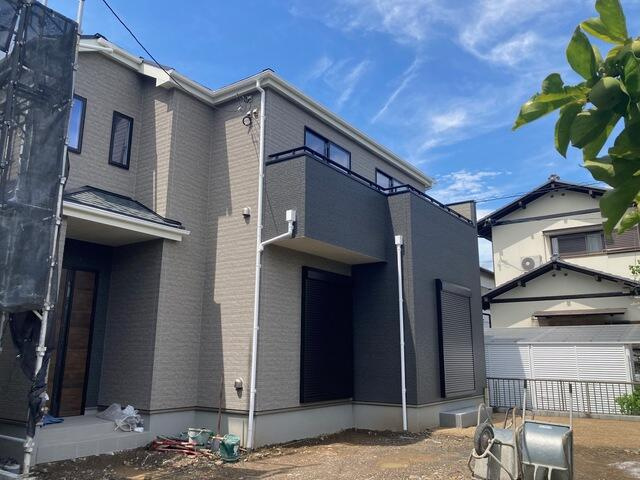葵区唐瀬 新築住宅の外観