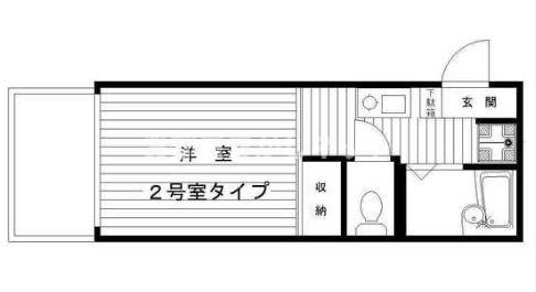 エスペランサ恵比寿の間取り