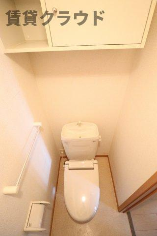 グランシエルⅠのトイレ|コンパクトで使いやすいトイレです