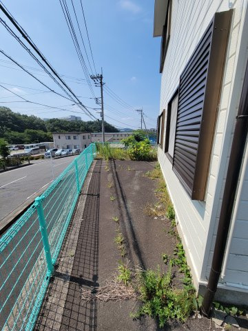 厚木市上古沢の倉庫の外観