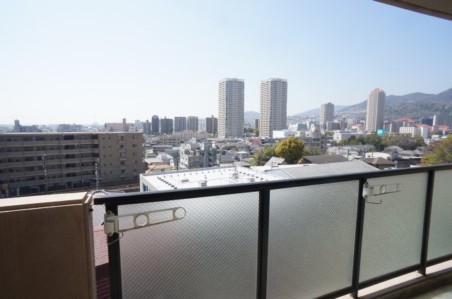 パセオ清荒神２番館の展望|参考、同建物・同間取りの号室