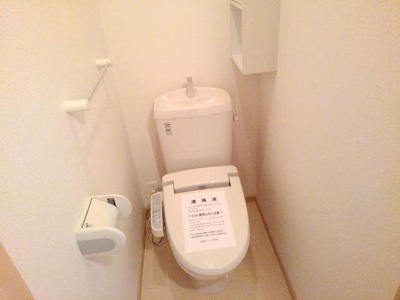 【トイレ】 | グランディールⅠ－Ｂ | 落ち着いた色調のトイレです