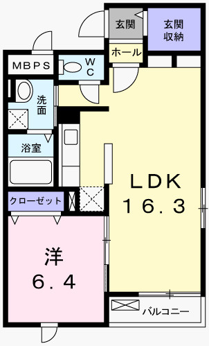 【間取り】 | グランアウローラⅧ
