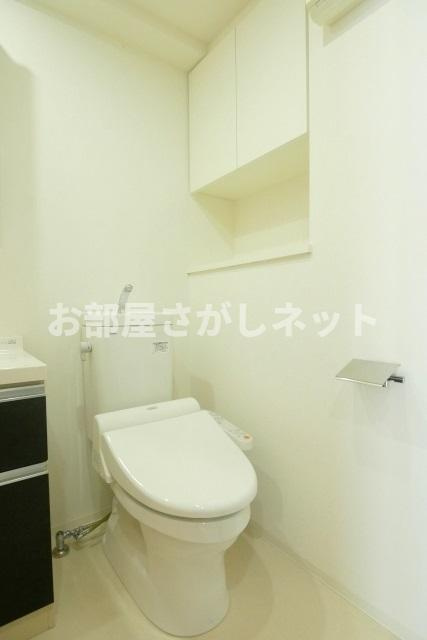 PREMIUM　CUBE　品川大崎【おとり物件なし】#学生・社会人にオススメ！初期費用分割払いOK！のトイレ
