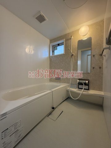ディアコート合川 A棟の浴室|ゆったり過ごせるお風呂です