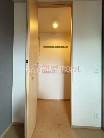 ディアコート合川 A棟の収納|専用の収納スペースです