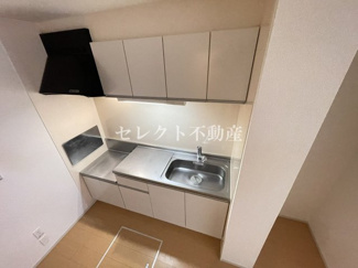 【キッチン】 | グレイスメゾン本町ＮＯＲＴＨ | 【グレイスメゾン本町ＮＯＲＴＨ】コンパクトなキッチンで掃除もラクラク