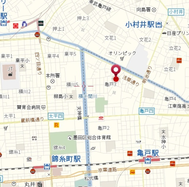 Ｐａｌ　ｍａｉｓｏｎ　Ｅａｓｔの地図|★案内図★