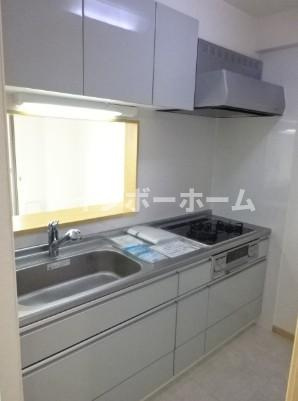柏市しいの木台４丁目の賃貸マンションのキッチン|きれいなキッチンです