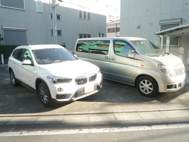 グリーンメゾン富士の駐車場