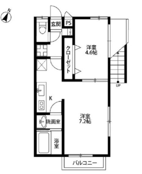 アムール ひなゆりの間取り