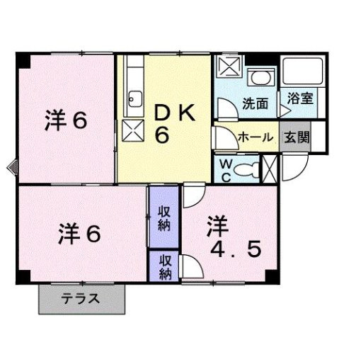 【間取り】 | プラドールＡ２