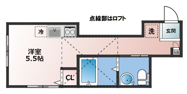 BASE上井草の間取り