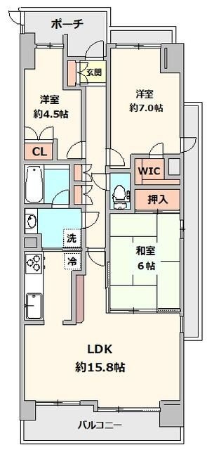 ベルク目黒の間取り