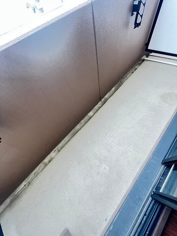 グレイスレジデンス大阪WESTのバルコニー