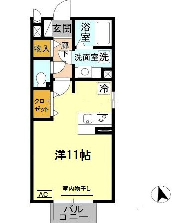 【間取り】 | メゾンエスポワール | メゾンエスポワール(GoodHome)