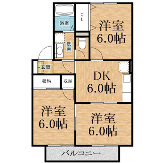 【間取り】 | ツインエステートＡ
