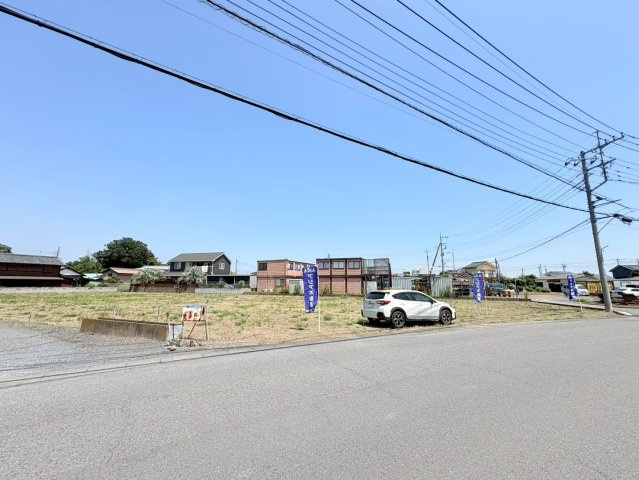 川越市大袋新田　建築条件なし売地　西武新宿線『南大塚駅』徒歩24分　【大東西小学区】の外観