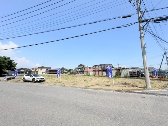 川越市大袋新田　建築条件なし売地　西武新宿線『南大塚駅』徒歩24分　【大東西小学区】の外観