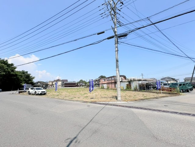 川越市大袋新田　建築条件なし売地　西武新宿線『南大塚駅』徒歩24分　【大東西小学区】の外観