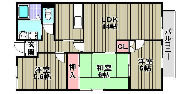 ノアーズアークの間取り