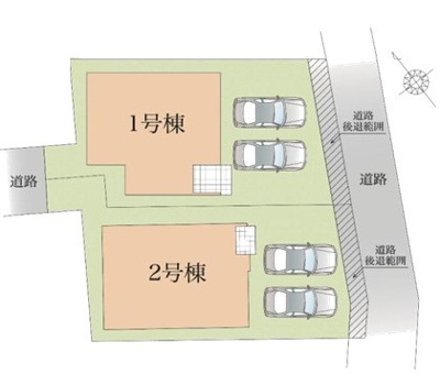 【区画図】 | 藤沢市辻堂新町5期 新築戸建 全2棟