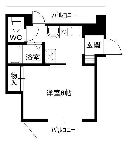 ハイム　アンゲネームの間取り
