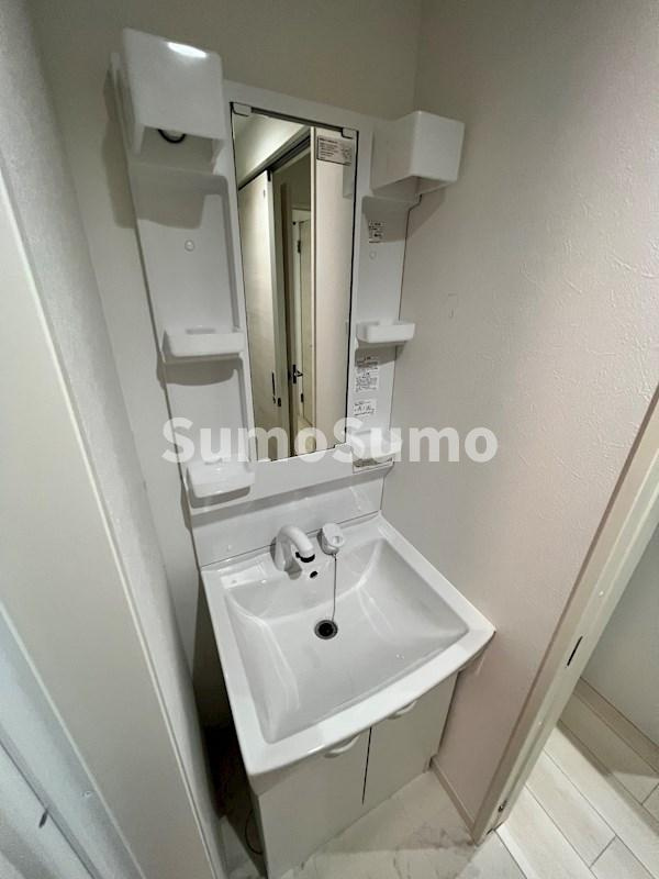 プレジール妙法寺の洗面所