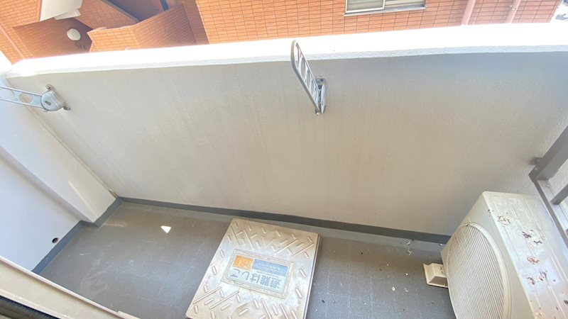 ステーションフロント都立大学のバルコニー