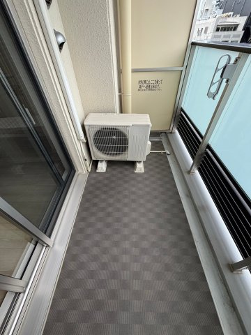 スプランディッド淀屋橋DUEのバルコニー
