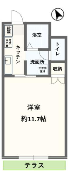 アビターレ王子公園の間取り