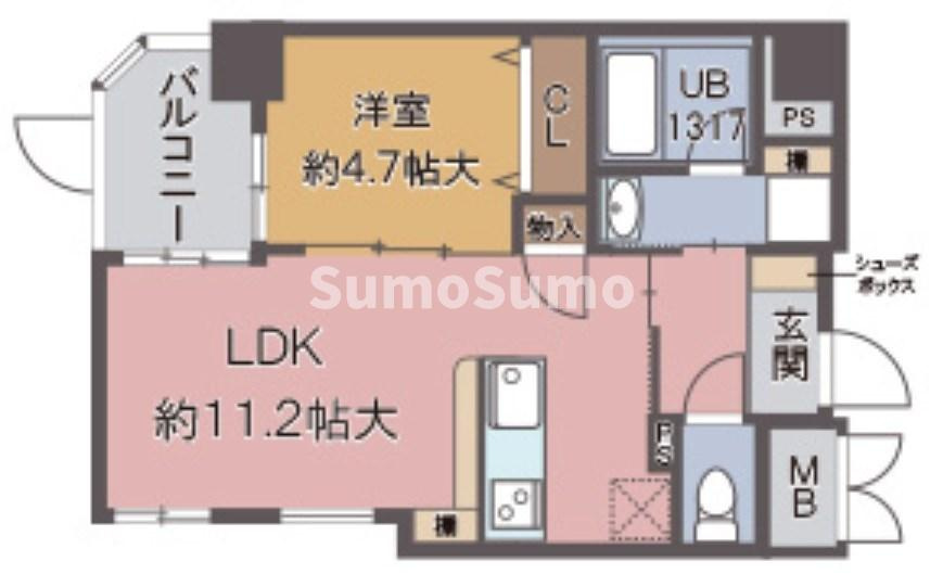 シルエラ甲南山手の間取り