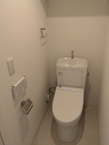 ソラシアレジデンス早稲田のトイレ|落ち着いたトイレです