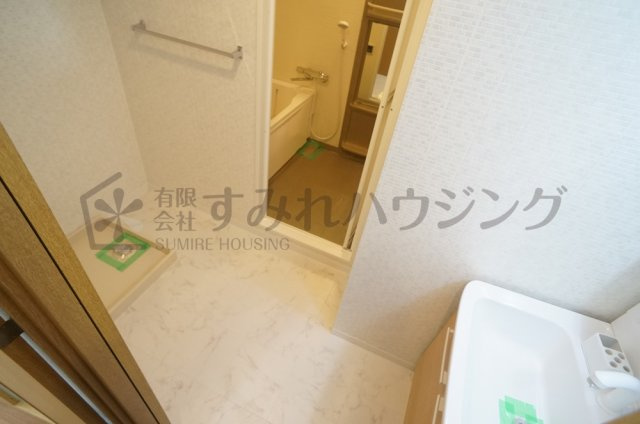 パセオ清荒神１番館の洗面所|参考、同建物・同間取りの号室
