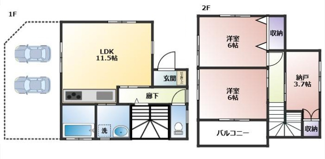 【間取り】 | パレYT上藤沢