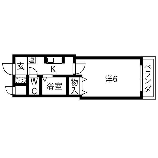 フィレンツェ船場南の間取り