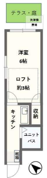 レジデンスKAISEIの間取り