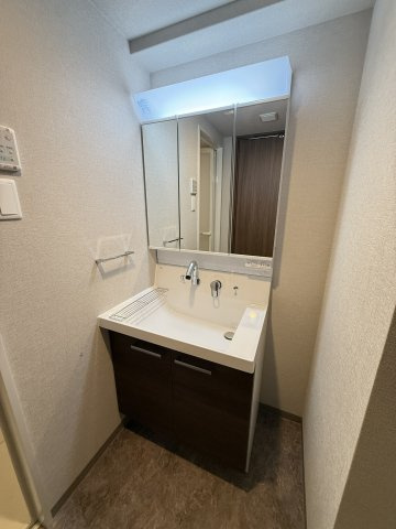 S-RESIDENCE阿波座chiaroの洗面所