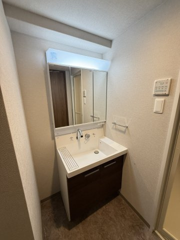 S-RESIDENCE阿波座chiaroの洗面所