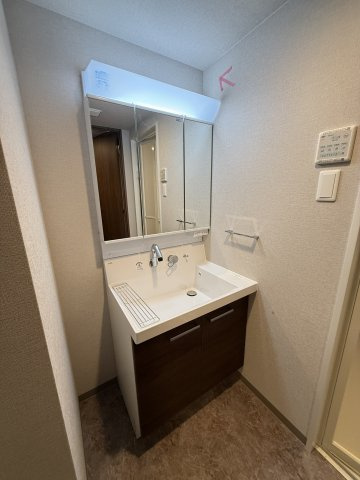 S-RESIDENCE阿波座chiaroの洗面所