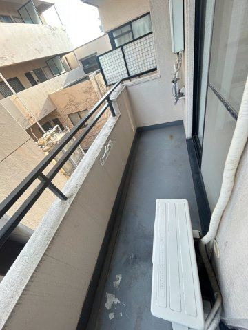 アルシュ甲子園口のバルコニー