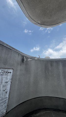 アルファコンフォート福岡西新のバルコニー