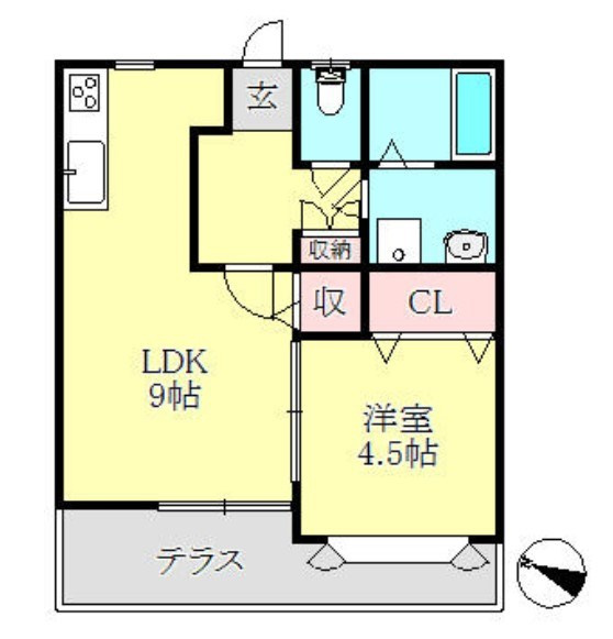リーフテラスの間取り