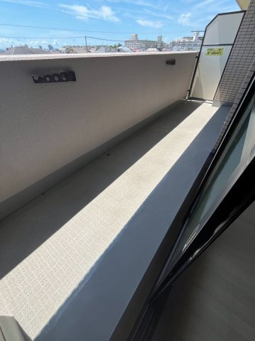 エンゼルハイム仁川北のバルコニー