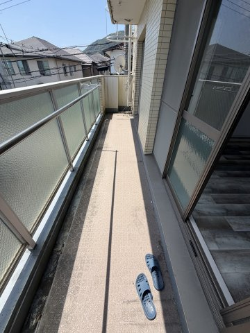 クレドール須磨潮見台のバルコニー
