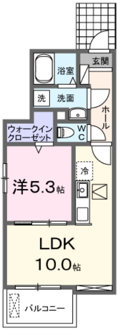 ベルソレイユの間取り